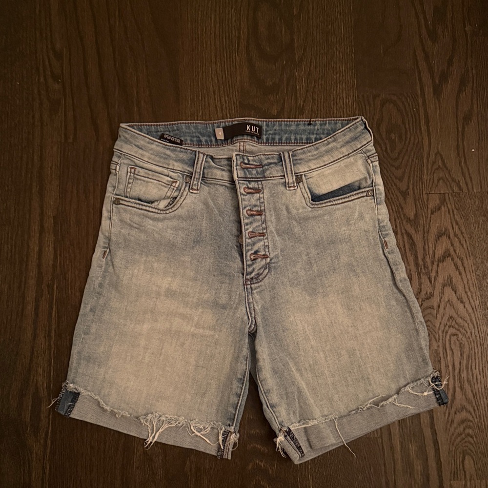 Kut From The Kloth Boyfriend Jean Shorts size 4